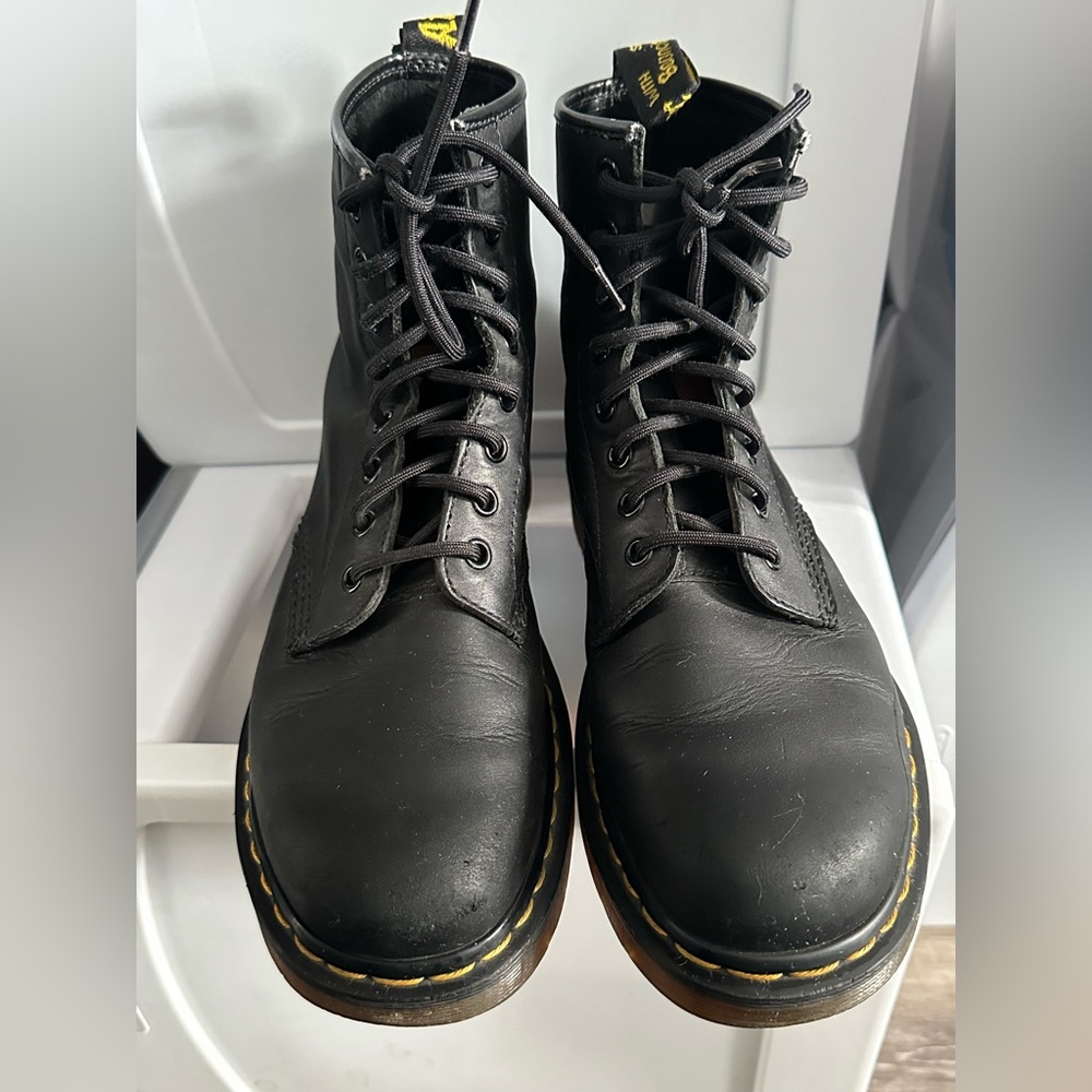 Dr. Martens Black Lace Up Boots